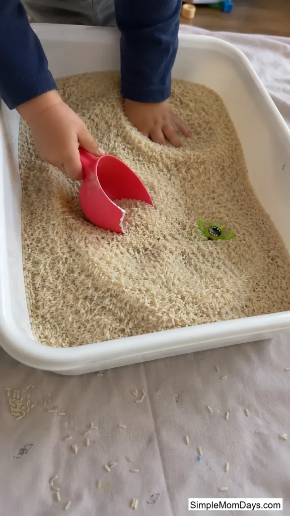 Texture Bin Monster Dig