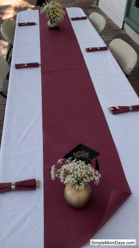 The One-Roll Table Runner Trick