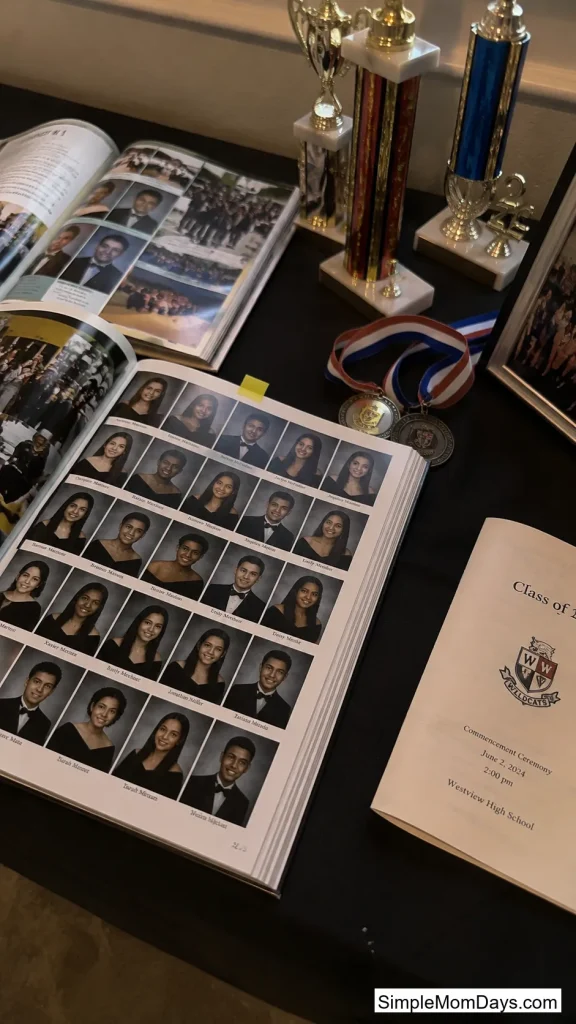 The Yearbook and Trophy Spread