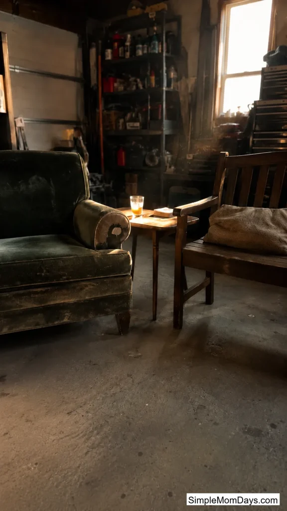 Thrifted Mismatched Furniture Corner