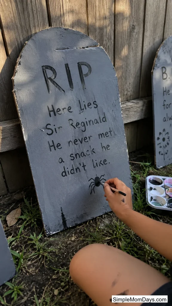 Tombstone Epitaph Painting Station