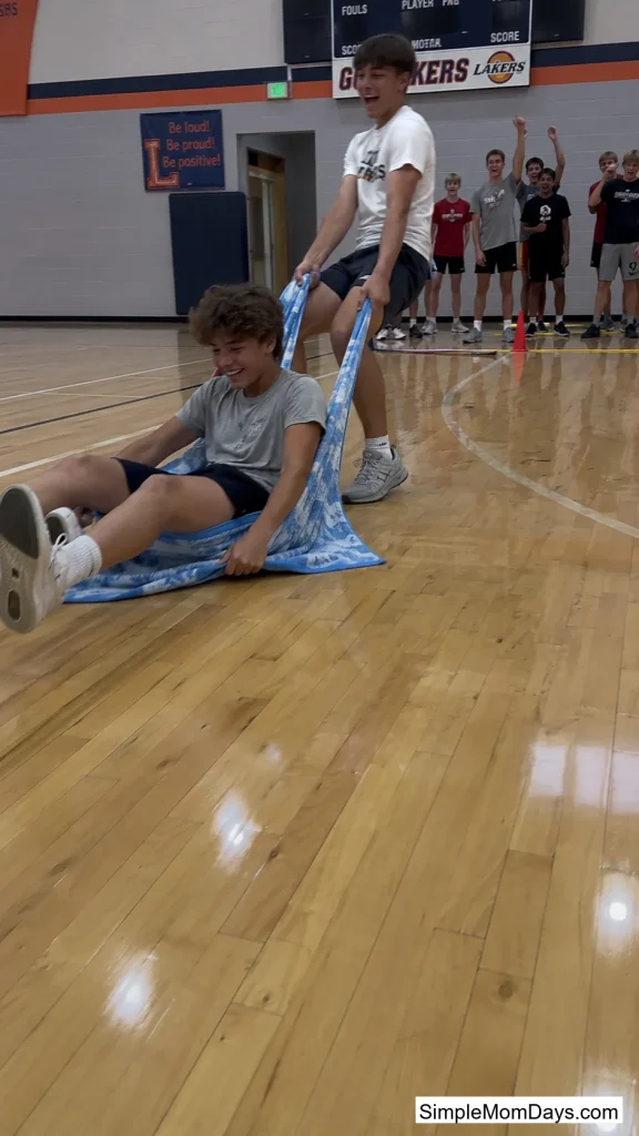 Towel Sled Pull