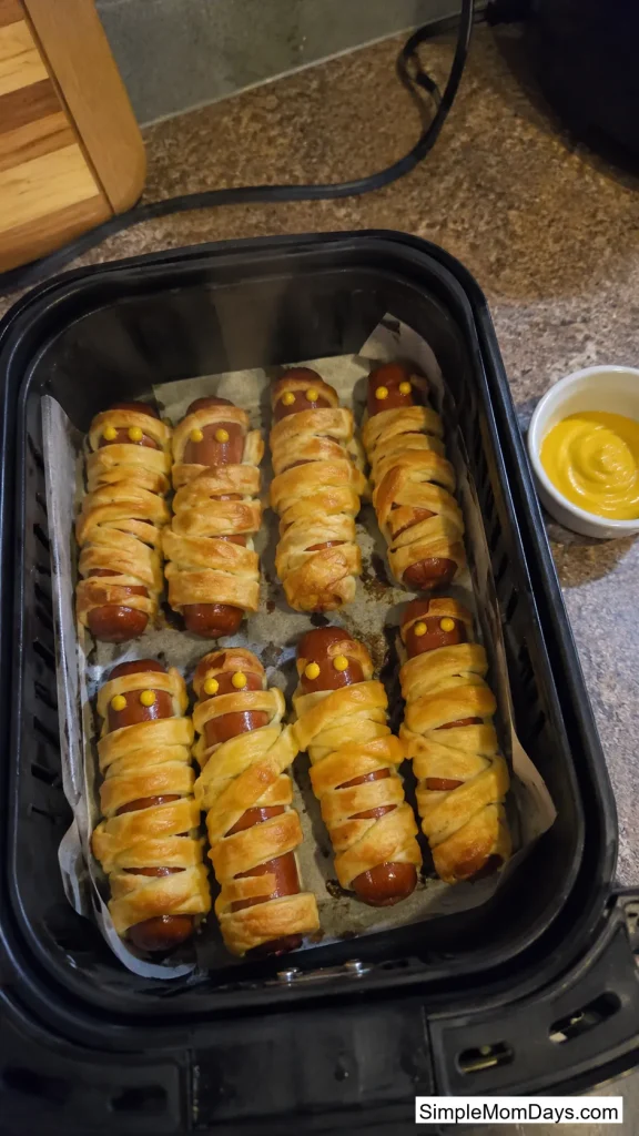 Turkey Bacon Mummy Dogs