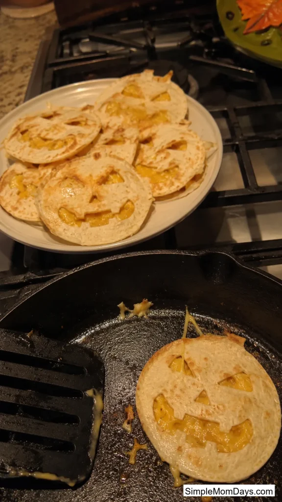 Two-Ingredient Jack-O-Lantern Bites