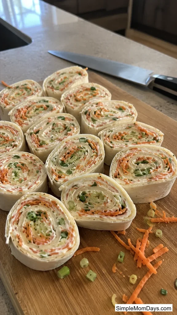 Veggie Ranch Pinwheels