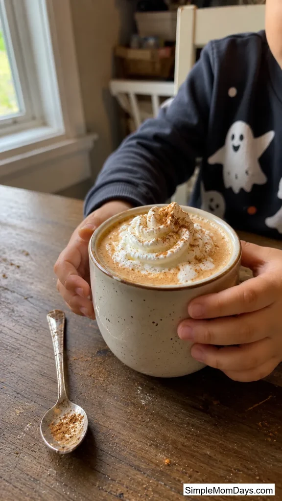 Warm Pumpkin Spice "Latte" for Kids