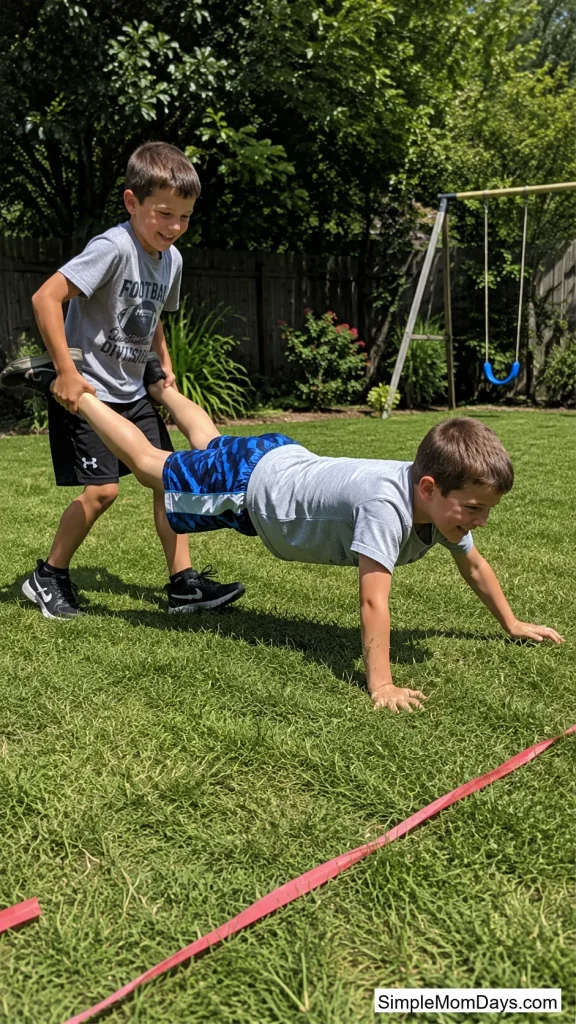 Wheelbarrow Race