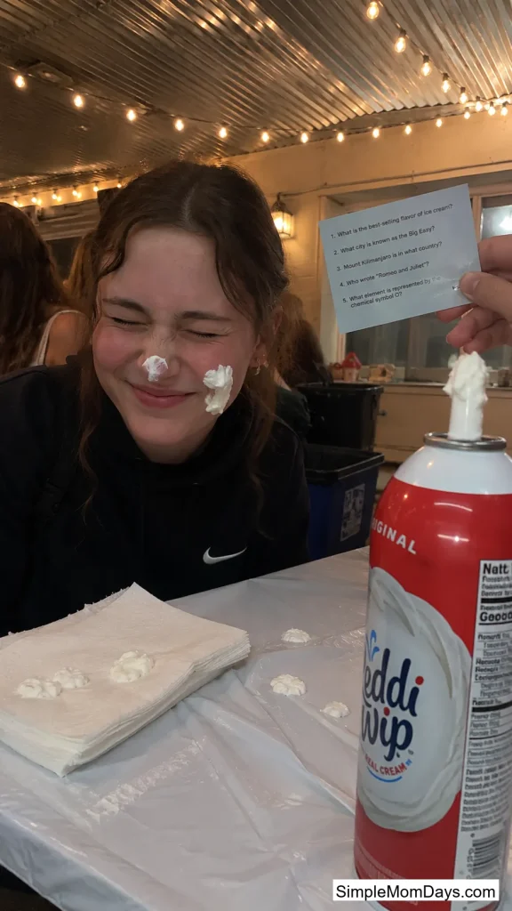 Whipped Cream Trivia Showdown
