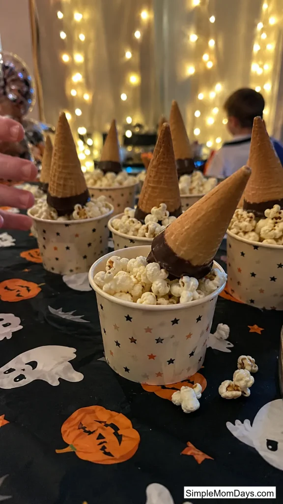 Witch Hat Popcorn Cups