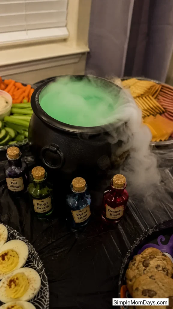 Witch's Brew Cauldron Centerpiece