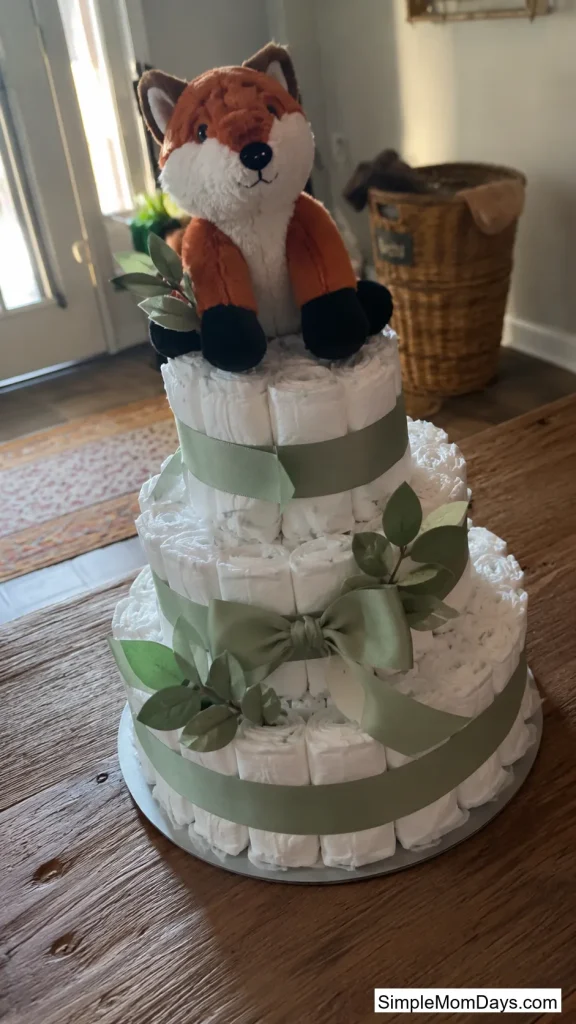 Woodland Fox and Owl Cake