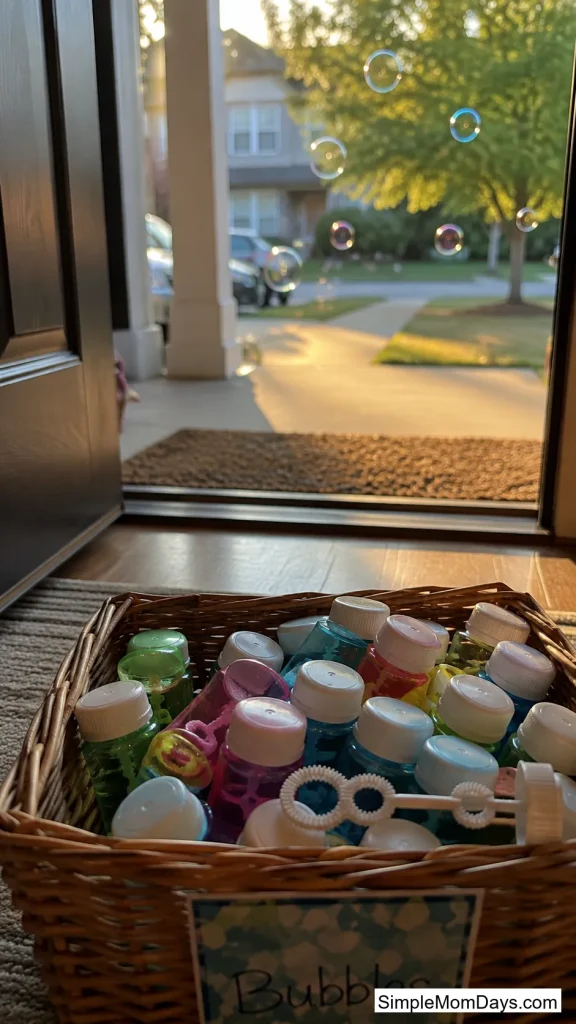 A Bubble Send-Off