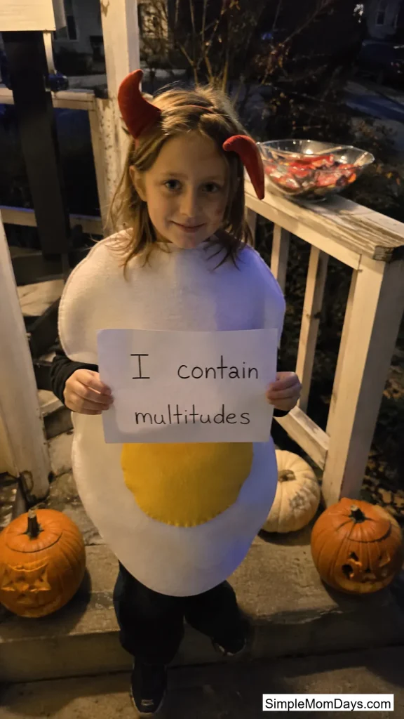 A Deviled Egg Going Through It