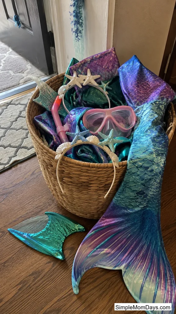A Dress-Up Basket at the Door