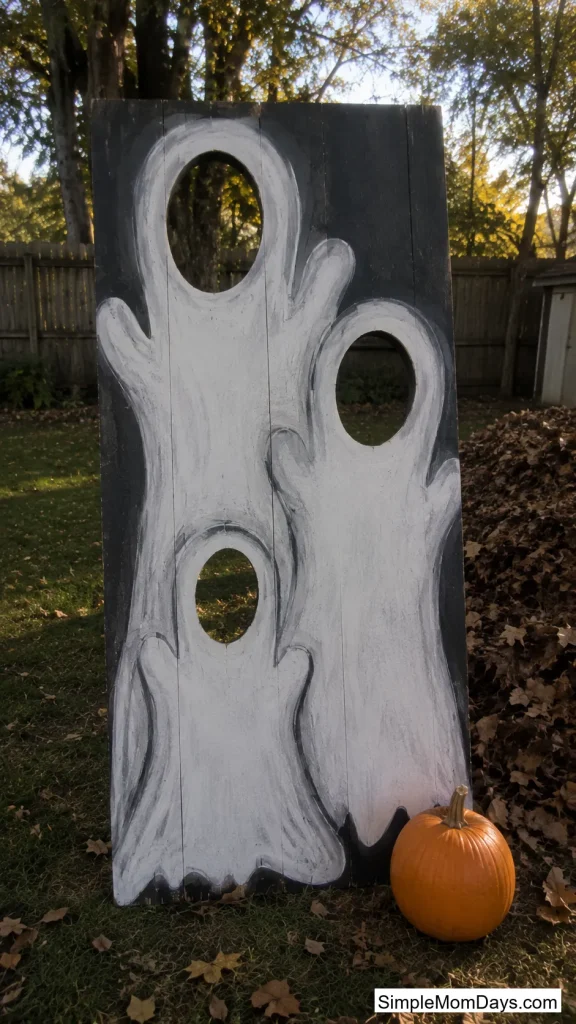 A Family-Size Ghost Cutout Board