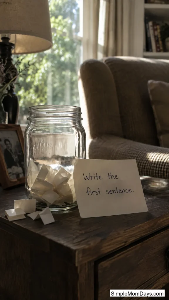 A First Sentence Jar