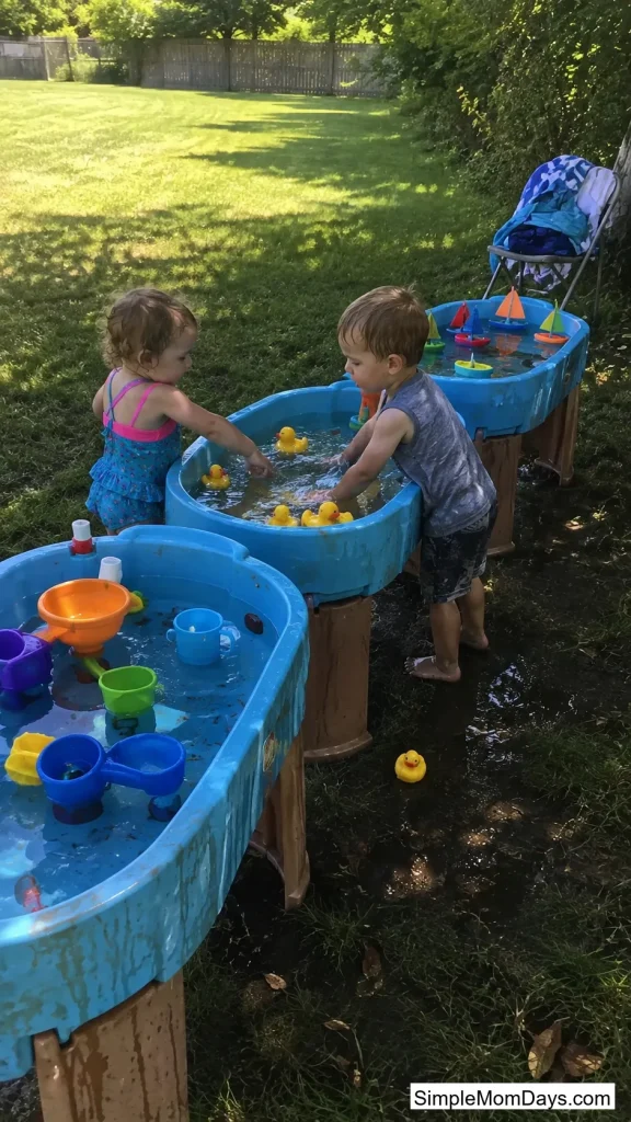 A Row of Water Tables
