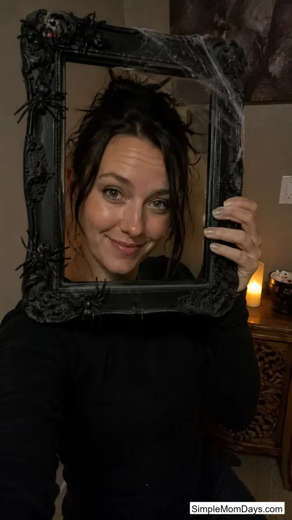 A Thrifted Frame Turned Haunted Mirror