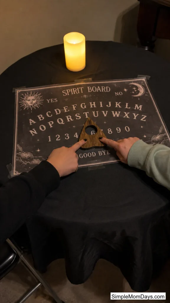 A Two-Person Séance Table