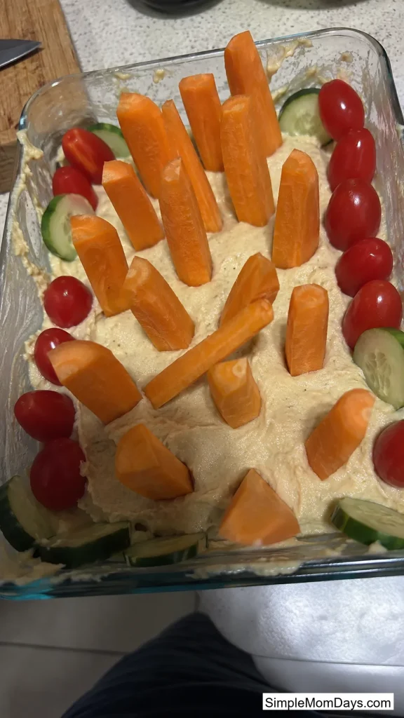 A "Vegetable Patch" Veggie Tray