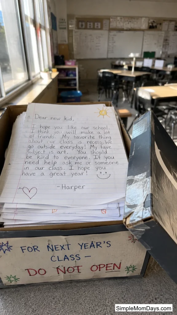 Advice Letters to the Next Class