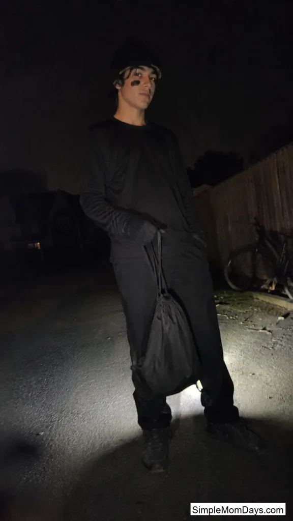 All-Black Cat Burglar