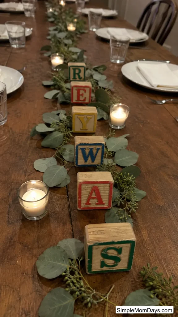 Alphabet Block Name Runner