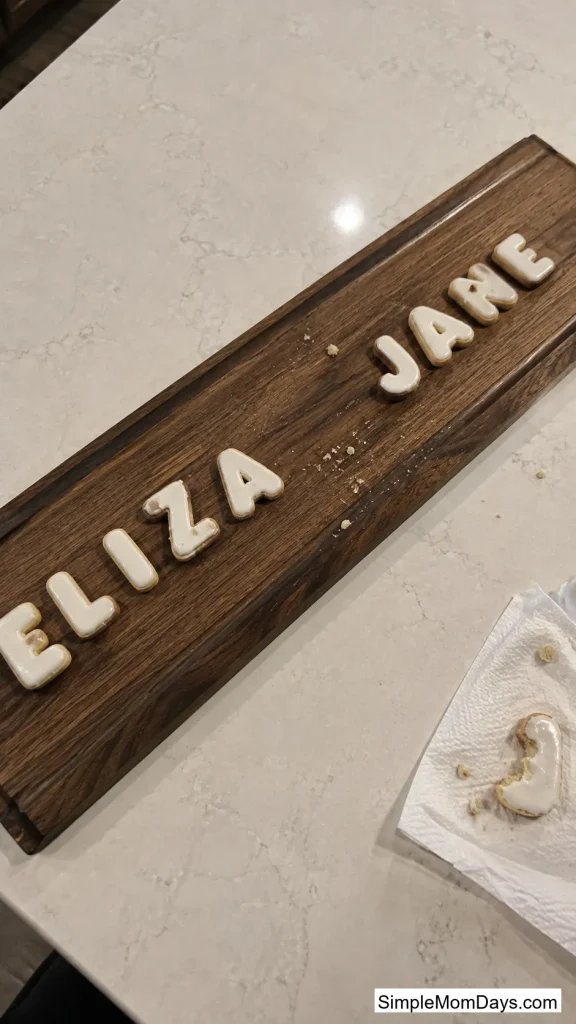 Alphabet Cookies, Only Real Words