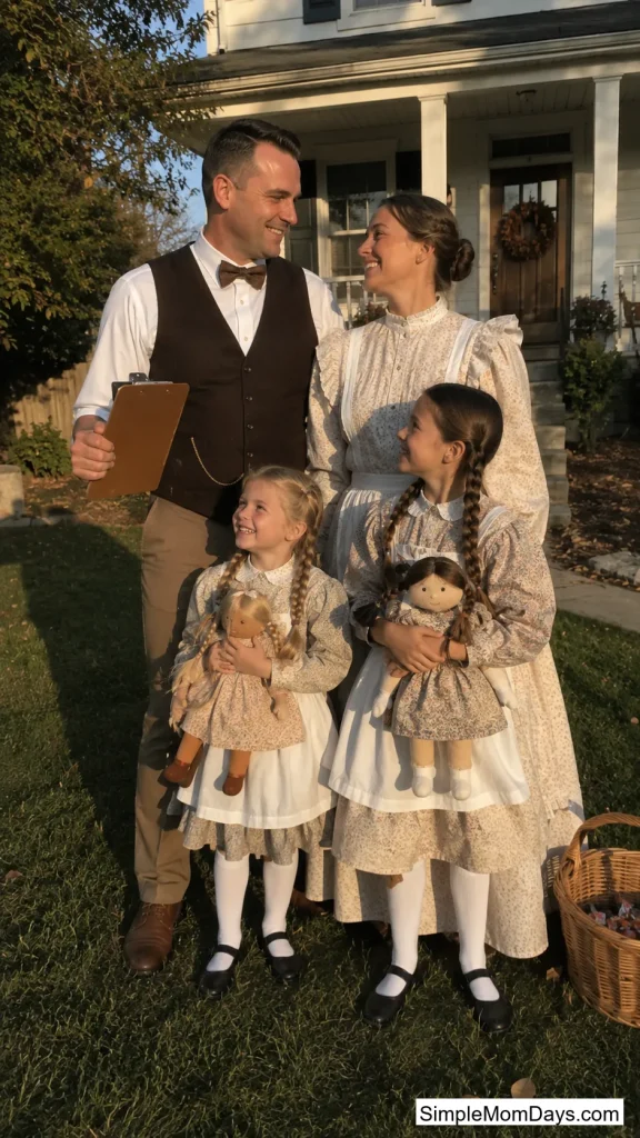 American Girl Doll Family