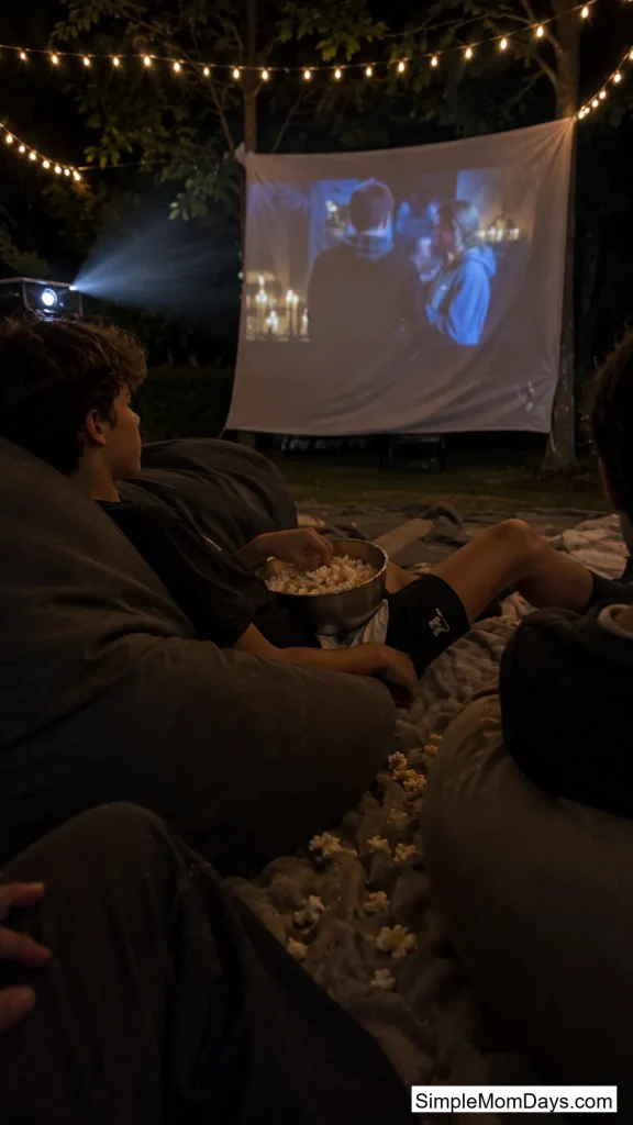 Backyard Movie Night