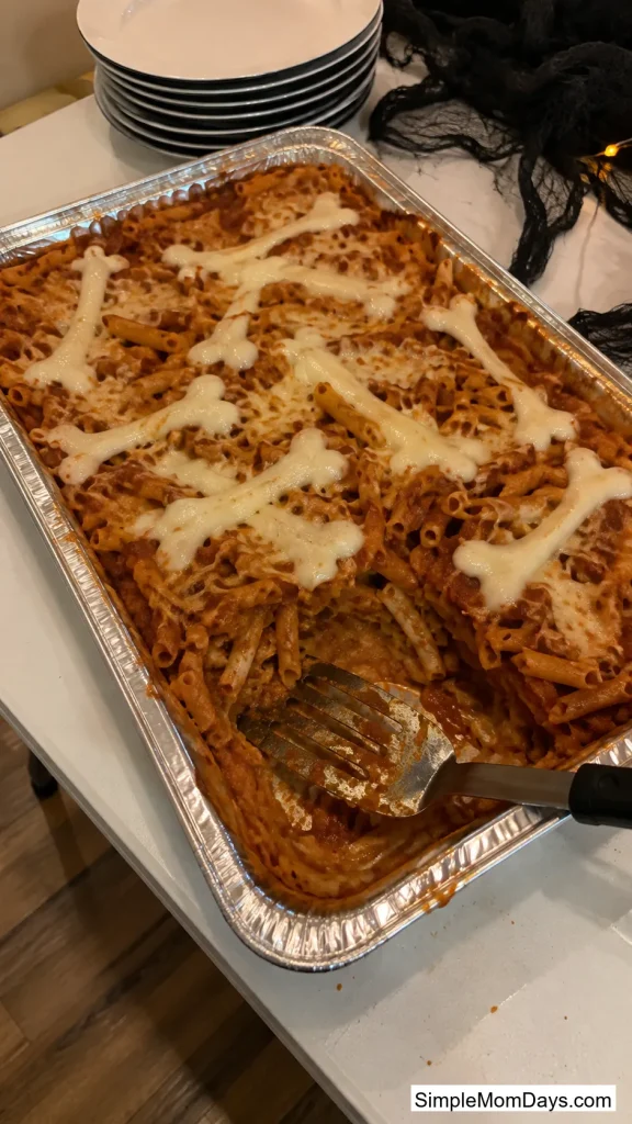 Baked Ziti With Mozzarella Bones