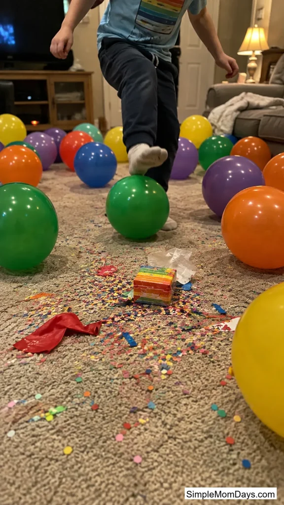 Balloon Stomp Surprise
