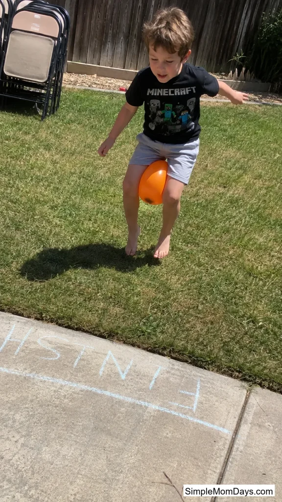 Balloon Waddle Relay