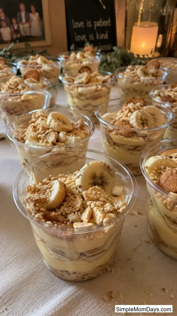 Banana Pudding Cups