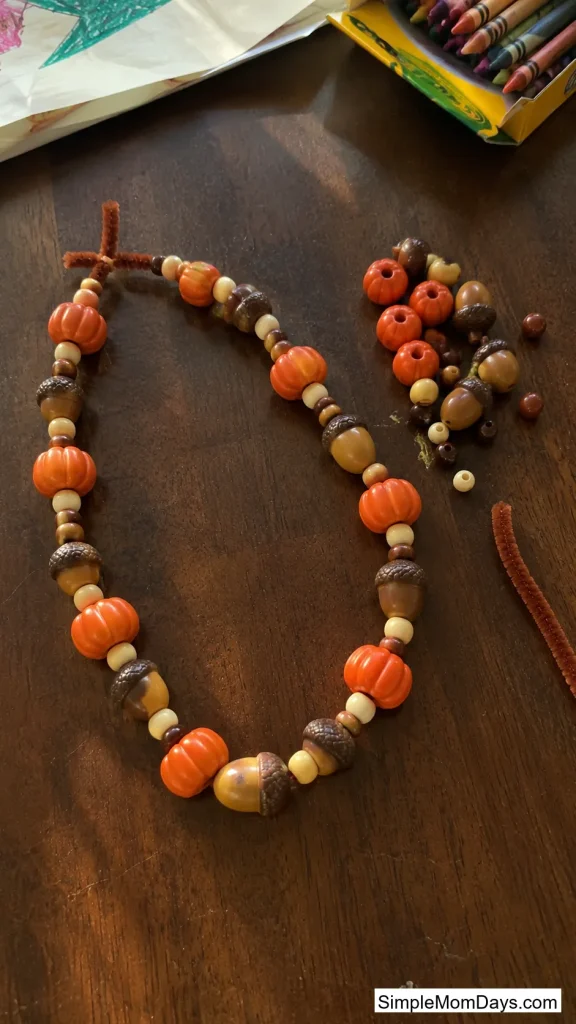 Beaded Harvest Necklace