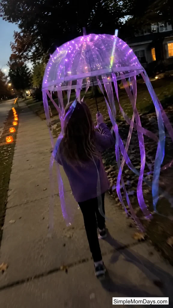 Bioluminescent Jellyfish Drift