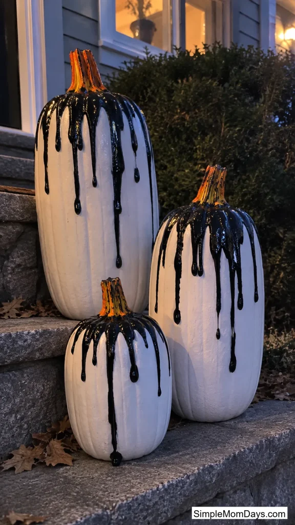 Black Candle Pumpkin