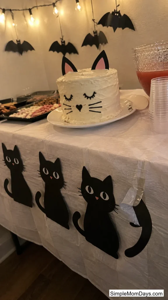 Black Cat & Bats, "Purrfectly Spooky"