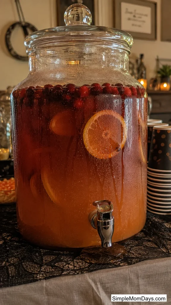 Blood Orange Sparkling Punch