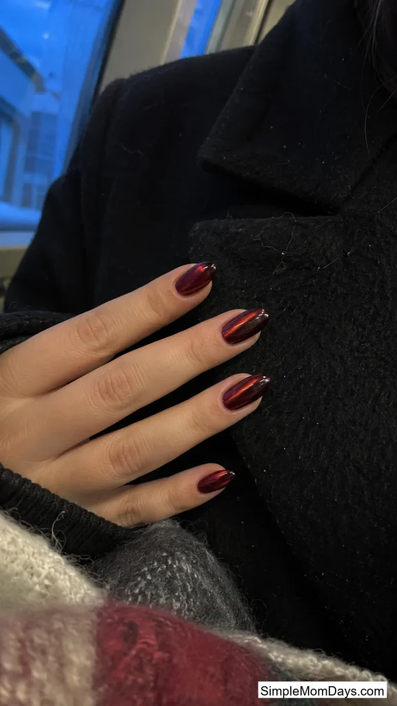Blood-Red Velvet Cat Eye