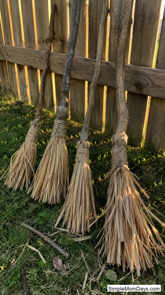 Broomsticks From the Yard