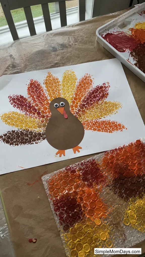 Bubble Wrap Print Turkey