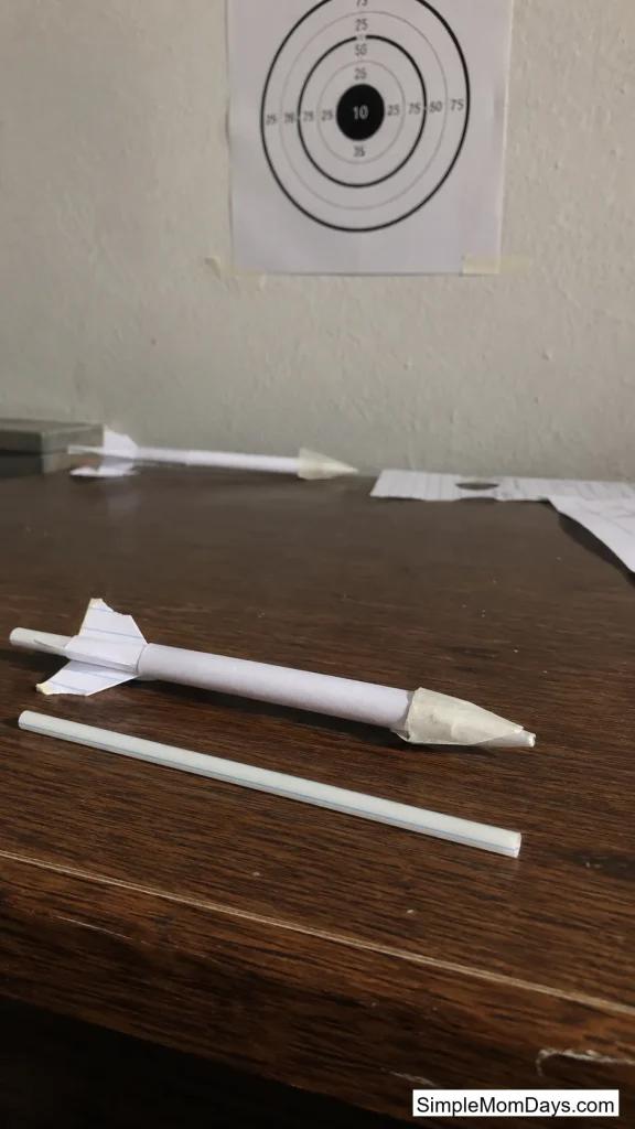 Build a Straw Rocket
