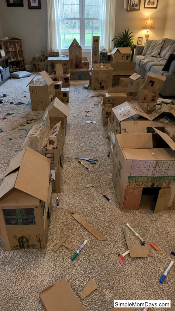 Build the Neighborhood Out of Boxes