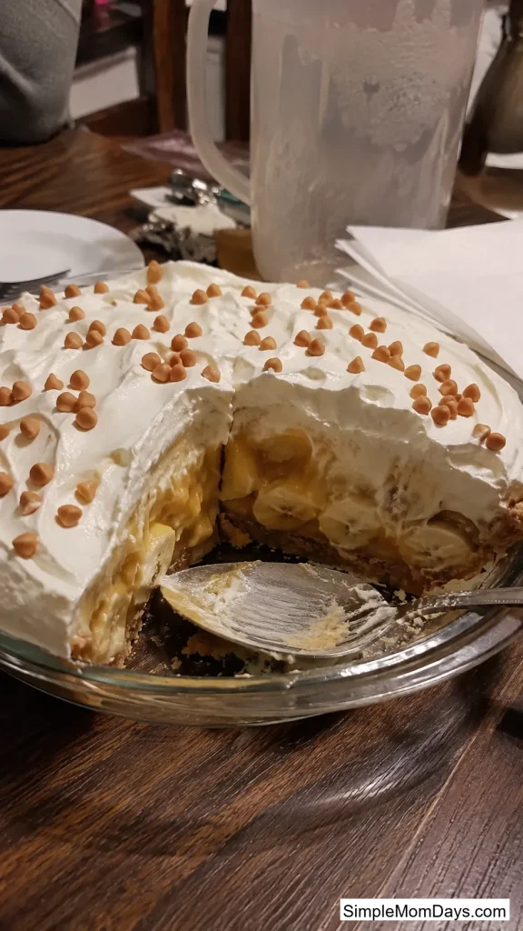 Butterscotch Banana Cream Pie