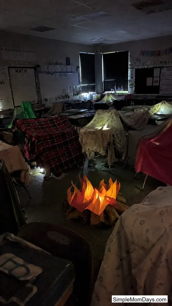 Campout in the Classroom