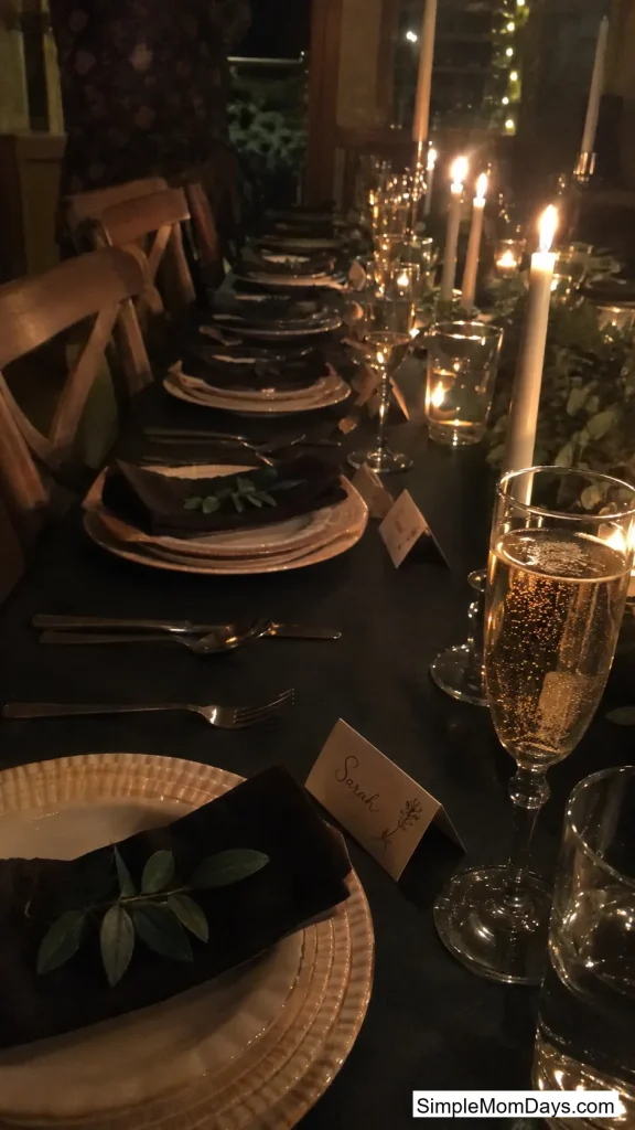 Candlelit Dinner Party