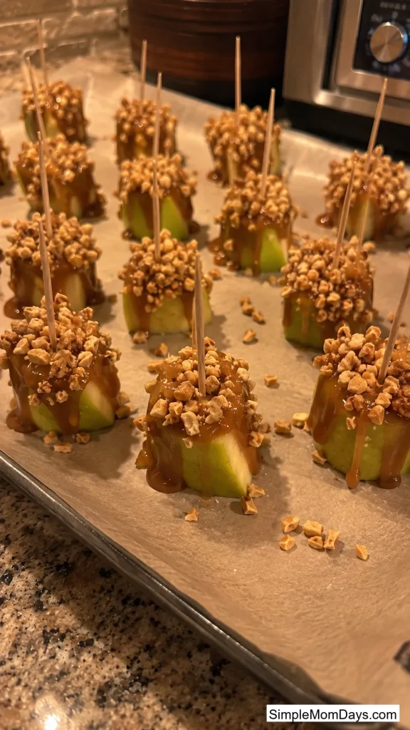 Caramel Apple Bites