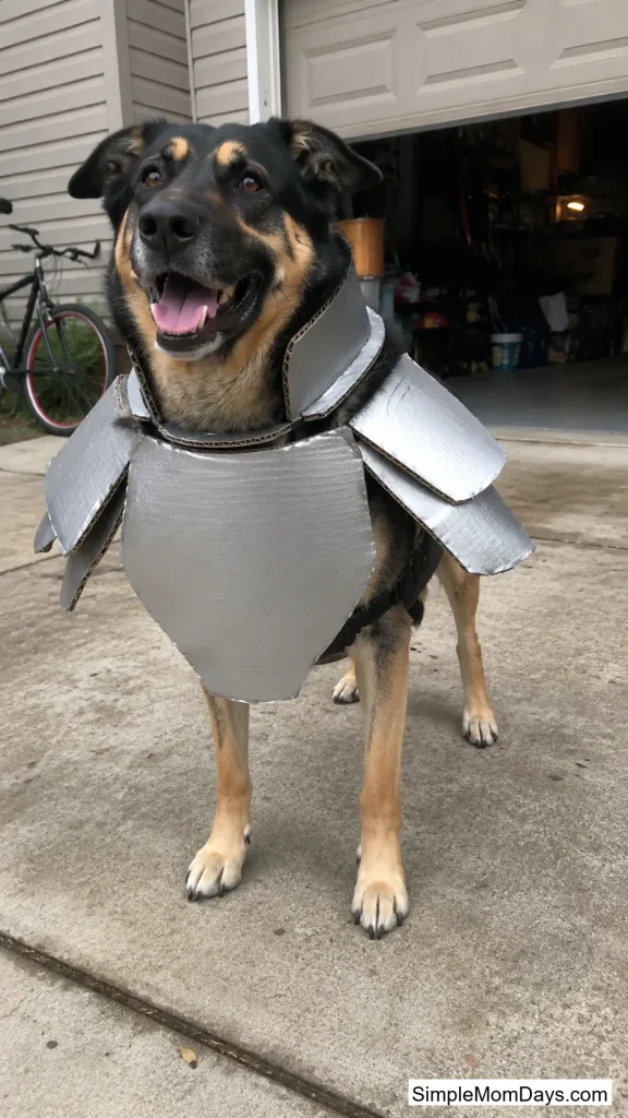 Cardboard Knight in Armor