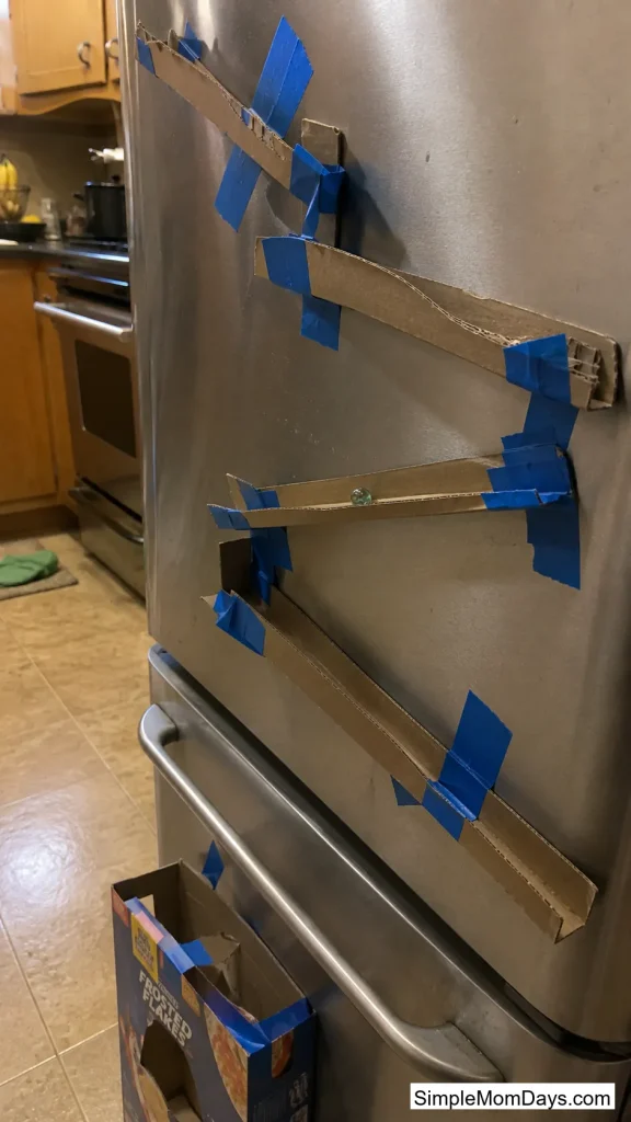 Cardboard Marble Run